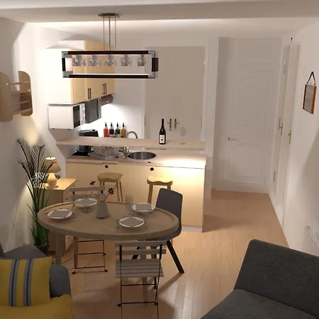 Appartement, Cosy, Balcon, Plein Sud 아파트